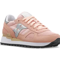 Scarpe Donna Saucony Sneakers Shadow Original Pink - Silver