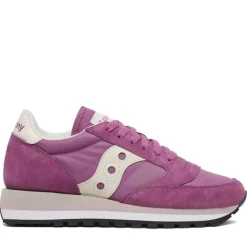 Scarpe Donna Saucony Sneakers Jazz Triple Purple - Cream