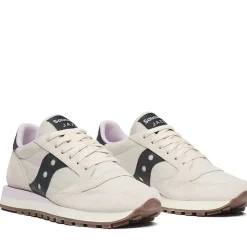 Scarpe Donna Saucony Sneakers Jazz Original Cream - Black