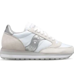 Scarpe Donna Saucony Sneakers Jazz Triple White - Silver