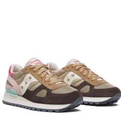 Scarpe Donna Saucony Sneakers Shadow Brown - Cream