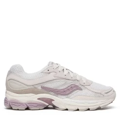 Scarpe Donna Saucony Sneakers ProGrid Omni 9 Premium Light Grey e Lilac