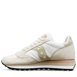 Scarpe Donna Saucony Sneakers Jazz Triple Light Grey - Gold