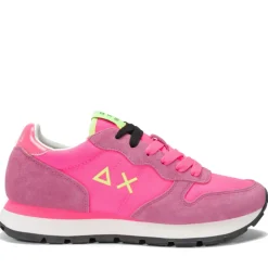 Scarpe Donna Sun68 Sneakers Ally Solid Nylon Colore Fuxia Fluo - Z35201