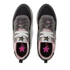 Scarpe Donna Sun68 Sneakers Stargirl Multicolor Colore Nero - Z44209