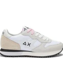 Scarpe Donna Sun68 Sneakers Stargirl Glitter Logo Colore Bianco - Z35212