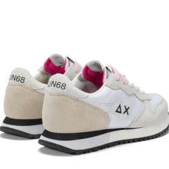 Scarpe Donna Sun68 Sneakers Stargirl Glitter Logo Colore Bianco - Z35212