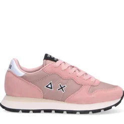Scarpe Donna Sun68 Sneakers Ally Bright Nylon Colore Rosa - Z44203