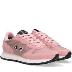 Scarpe Donna Sun68 Sneakers Ally Bright Nylon Colore Rosa - Z44203