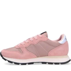 Scarpe Donna Sun68 Sneakers Ally Bright Nylon Colore Rosa - Z44203
