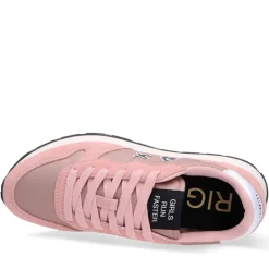Scarpe Donna Sun68 Sneakers Ally Bright Nylon Colore Rosa - Z44203