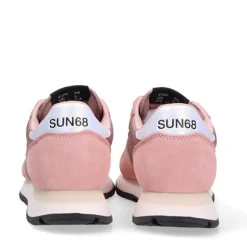 Scarpe Donna Sun68 Sneakers Ally Bright Nylon Colore Rosa - Z44203