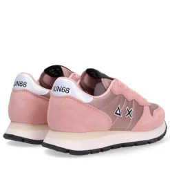 Scarpe Donna Sun68 Sneakers Ally Bright Nylon Colore Rosa - Z44203
