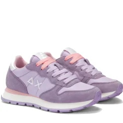 Scarpe Donna Sun68 Sneakers Ally Solid Nylon Colore Lilla - Z35201