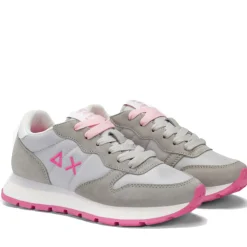 Scarpe Donna Sun68 Sneakers Ally Solid Nylon Colore Grigio Chiaro - Z35201