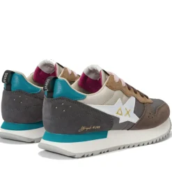 Scarpe Donna Sun68 Sneakers Stargirl Multicolor Colore Grigio Scuro - Z44209