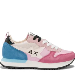 Scarpe Donna Sun68 Sneakers Stargirl Multicolor Colore Rosa - Z35211