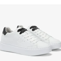 Scarpe Donna Sun68 Sneakers Grace Leather Colore Bianco - Nero - Z35226