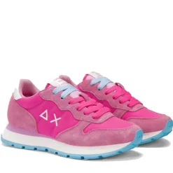 Scarpe Donna Sun68 Sneakers Ally Solid Nylon Colore Fuxia - Z35201
