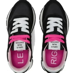 Scarpe Donna Sun68 Sneakers Ally Solid Nylon Colore Nero - Z35201