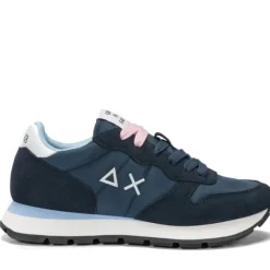 Scarpe Donna Sun68 Sneakers Ally Solid Nylon Colore Navy Blue - Z35201