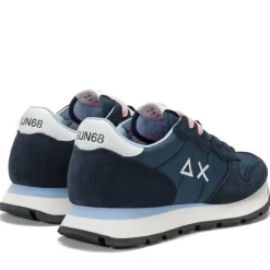 Scarpe Donna Sun68 Sneakers Ally Solid Nylon Colore Navy Blue - Z35201
