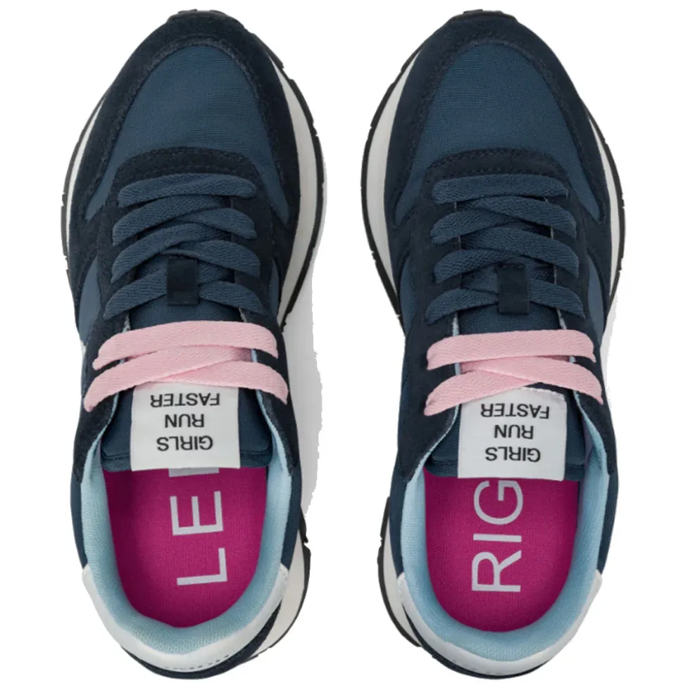 Scarpe Donna Sun68 Sneakers Ally Solid Nylon Colore Navy Blue - Z35201