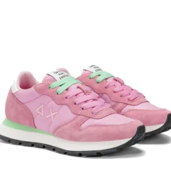 Scarpe Donna Sun68 Sneakers Ally Solid Nylon Colore Ciclamino - Z35201