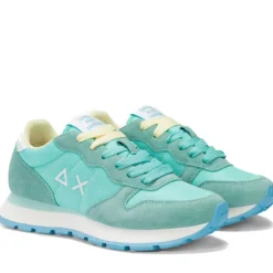 Scarpe Donna Sun68 Sneakers Ally Solid Nylon Colore Acqua - Z35201