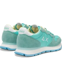 Scarpe Donna Sun68 Sneakers Ally Solid Nylon Colore Acqua - Z35201