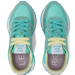 Scarpe Donna Sun68 Sneakers Ally Solid Nylon Colore Acqua - Z35201