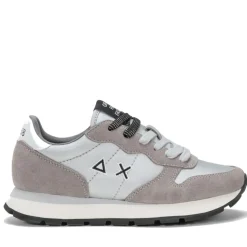 Scarpe Donna Sun68 Sneakers Ally Bright Nylon Colore Argento - Z44203