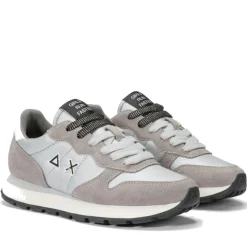 Scarpe Donna Sun68 Sneakers Ally Bright Nylon Colore Argento - Z44203