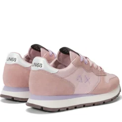 Scarpe Donna Sun68 Sneakers Ally Nylon Solid Colore Rosa - Z44201
