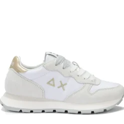 Scarpe Donna Sun68 Sneakers Ally Gold Silver Colore Bianco - Z35202