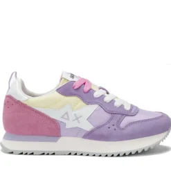 Scarpe Donna Sun68 Sneakers Stargirl Multicolor Colore Lilla - Z35211