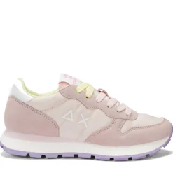 Scarpe Donna Sun68 Sneakers Ally Solid Nylon Colore Porcellana - Z35201