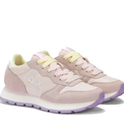 Scarpe Donna Sun68 Sneakers Ally Solid Nylon Colore Porcellana - Z35201
