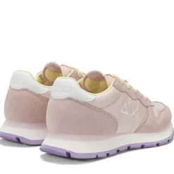 Scarpe Donna Sun68 Sneakers Ally Solid Nylon Colore Porcellana - Z35201