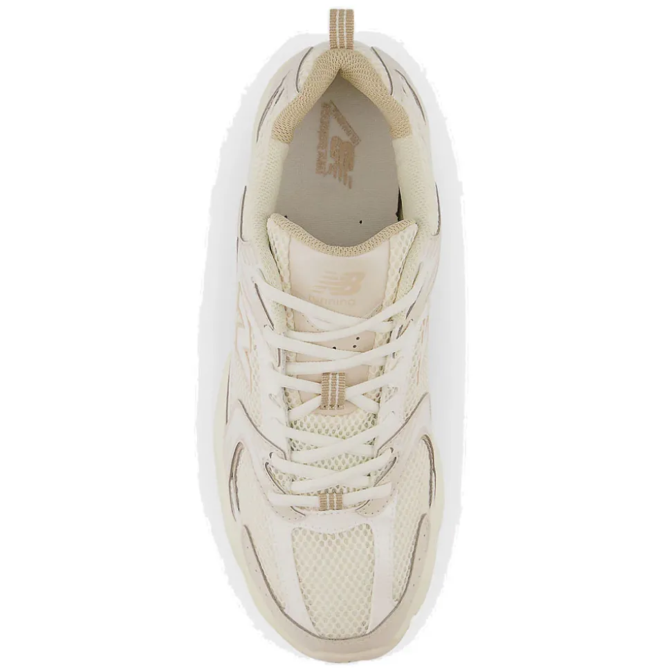Scarpe Running NEW BALANCE Sneakers 530 in Tessuto Sintetico e Mesh colore Beige e Bone