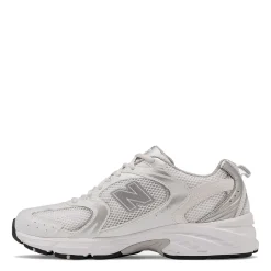 Scarpe Running NEW BALANCE Sneakers 530 in Tessuto Sintetico e Mesh colore White e Silver Metallic