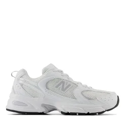 Scarpe Running NEW BALANCE Sneakers 530 in Tessuto Sintetico e Mesh colore White e Pearl Grey
