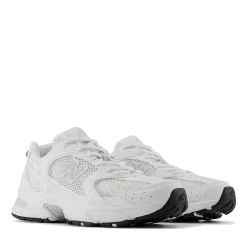 Scarpe Running NEW BALANCE Sneakers 530 in Tessuto Sintetico e Mesh colore White e Pearl Grey
