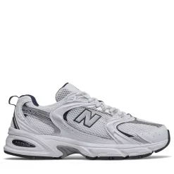 Scarpe Running NEW BALANCE Sneakers 530 in Tessuto Sintetico e Mesh colore White e Natural Indigo