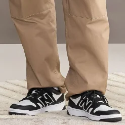 Scarpe Unisex NEW BALANCE Sneakers 480 in Pelle colore Black e White