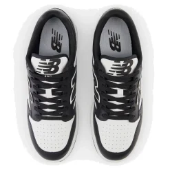 Scarpe Unisex NEW BALANCE Sneakers 480 in Pelle colore Black e White