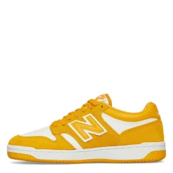 Scarpe Unisex NEW BALANCE Sneakers 480 in Pelle e Suede colore Varsity Gold