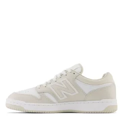Scarpe Unisex NEW BALANCE Sneakers 480 in Pelle colore Timberwolf e White