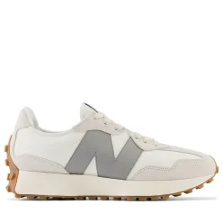 Scarpe Unisex NEW BALANCE Sneakers 327 in Pelle colore Moonbeam e Shadow Grey