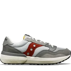 Scarpe Uomo Saucony Sneakers Jazz NXT Grey - Red